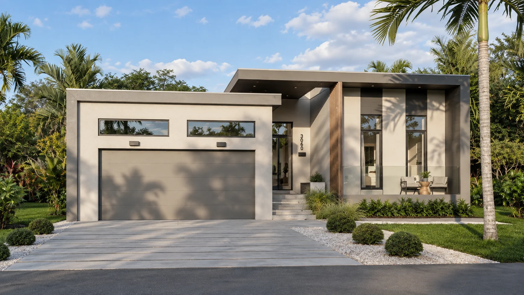 New house in the Bayshore area of Naples, Florida, developed by Gino Torriero